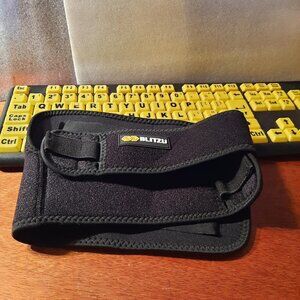 NEW Box! Blitzu Elbow Support Brace Adjust Compression Dual Stabilizer Black XL